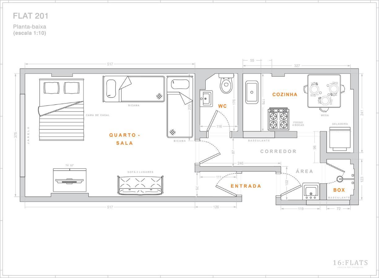 Flat 201 Apartment Petrópolis Екстериор снимка